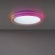 Plafonieră LED RGB dimabilă EDGING LED/39W/230V Leuchten Direkt 15154-16
