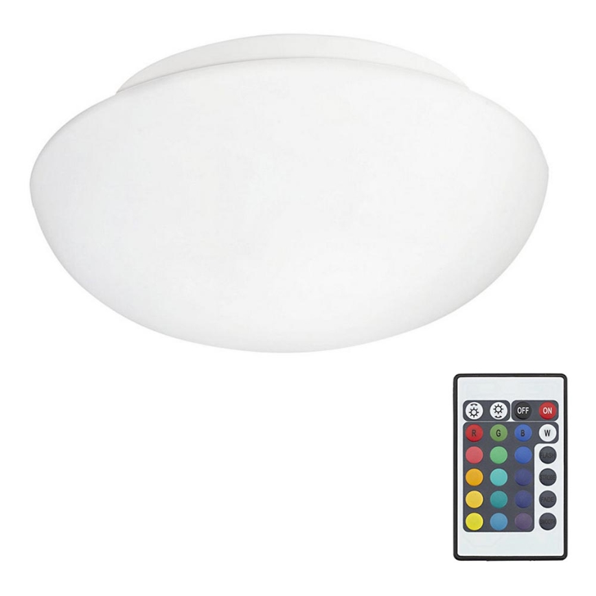 Plafonieră LED RGB dimabilă Eglo 75351 ELLA-C 1xE27/7,5W/230V + telecomandă