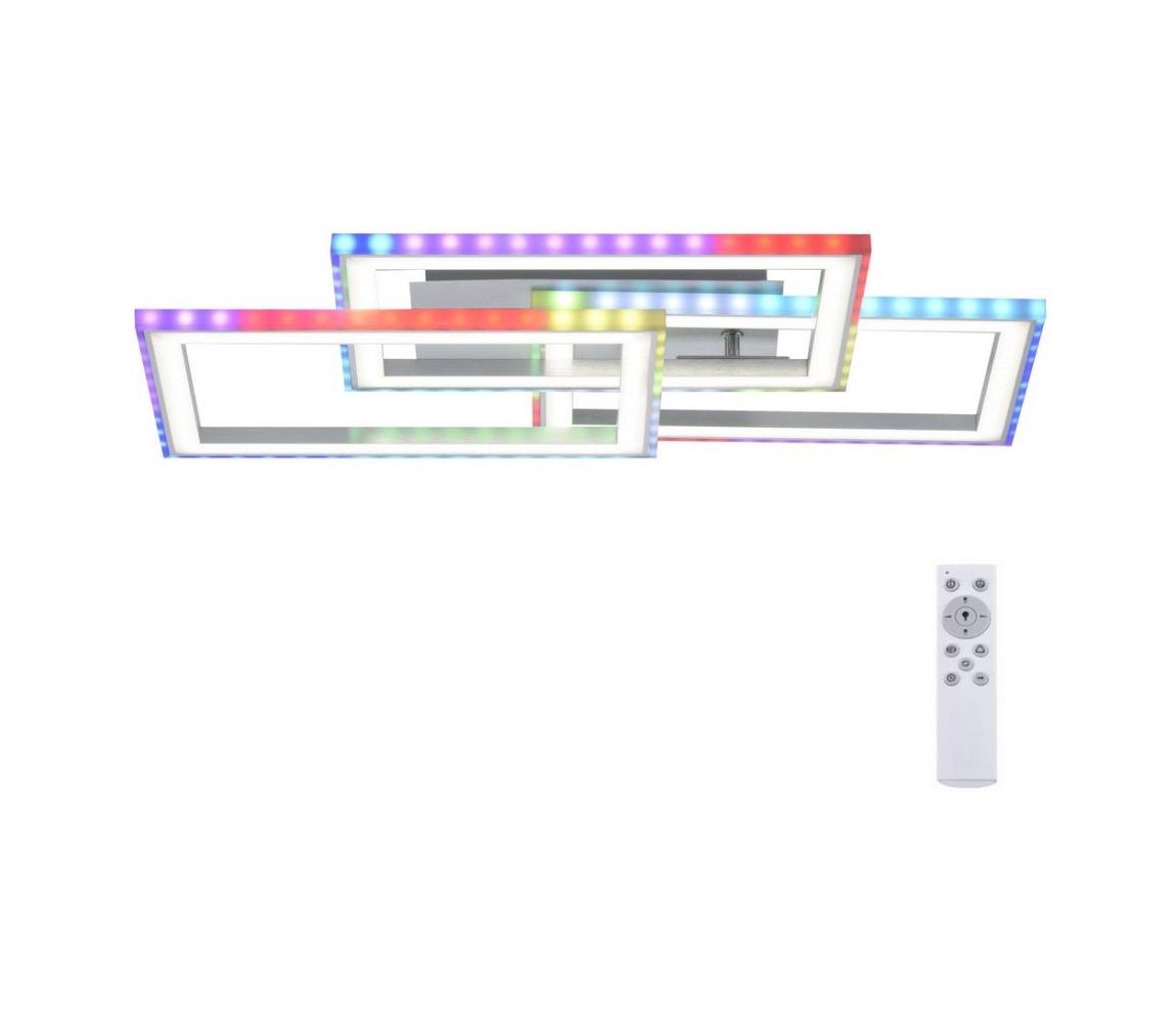 Plafonieră LED RGB dimabilă FELIX LED/35W/230V Leuchten Direkt 14636-55 + telecomandă