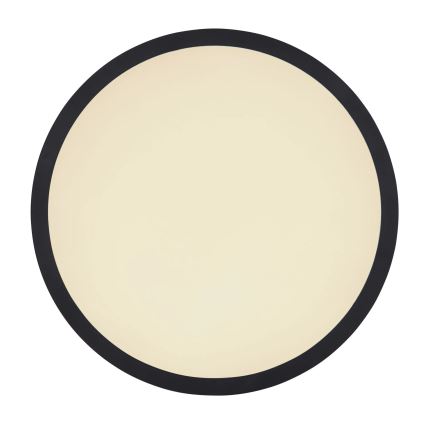 Plafonieră LED RGB dimabilă pentru baie Globo LED/18W/230V 3000-6000K IP44 negru + telecomandă