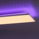 Plafonieră LED RGB dimabilă GUSTAV LED/27,3W/230V + LED/1,4W 2700-5000K Leuchten Direkt + telecomandă