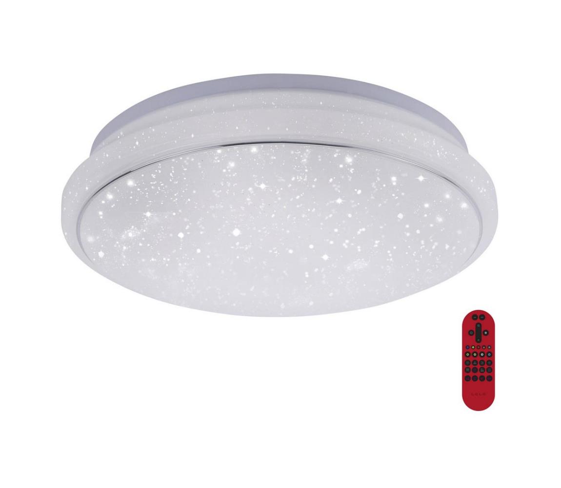 Plafonieră LED RGB dimabilă JUPI LED/18W/230V Leuchten Direkt 14742-16 + telecomandă