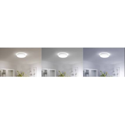 Plafonieră LED RGB dimabilă JUPI LOLASMART LED/18W/230V Tuya 2700-5000K Leuchten Direkt 14742-16 + telecomandă