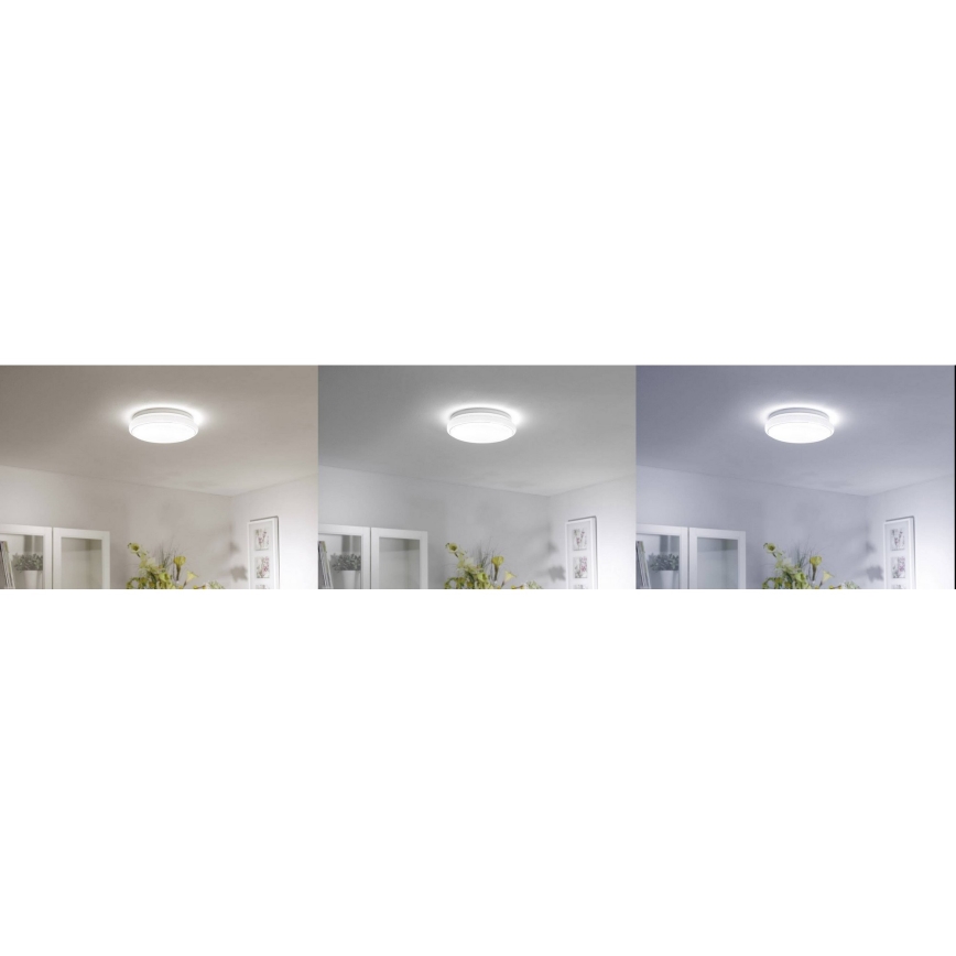 Plafonieră LED RGB dimabilă JUPI LOLASMART LED/18W/230V Tuya 2700-5000K Leuchten Direkt 14742-16 + telecomandă