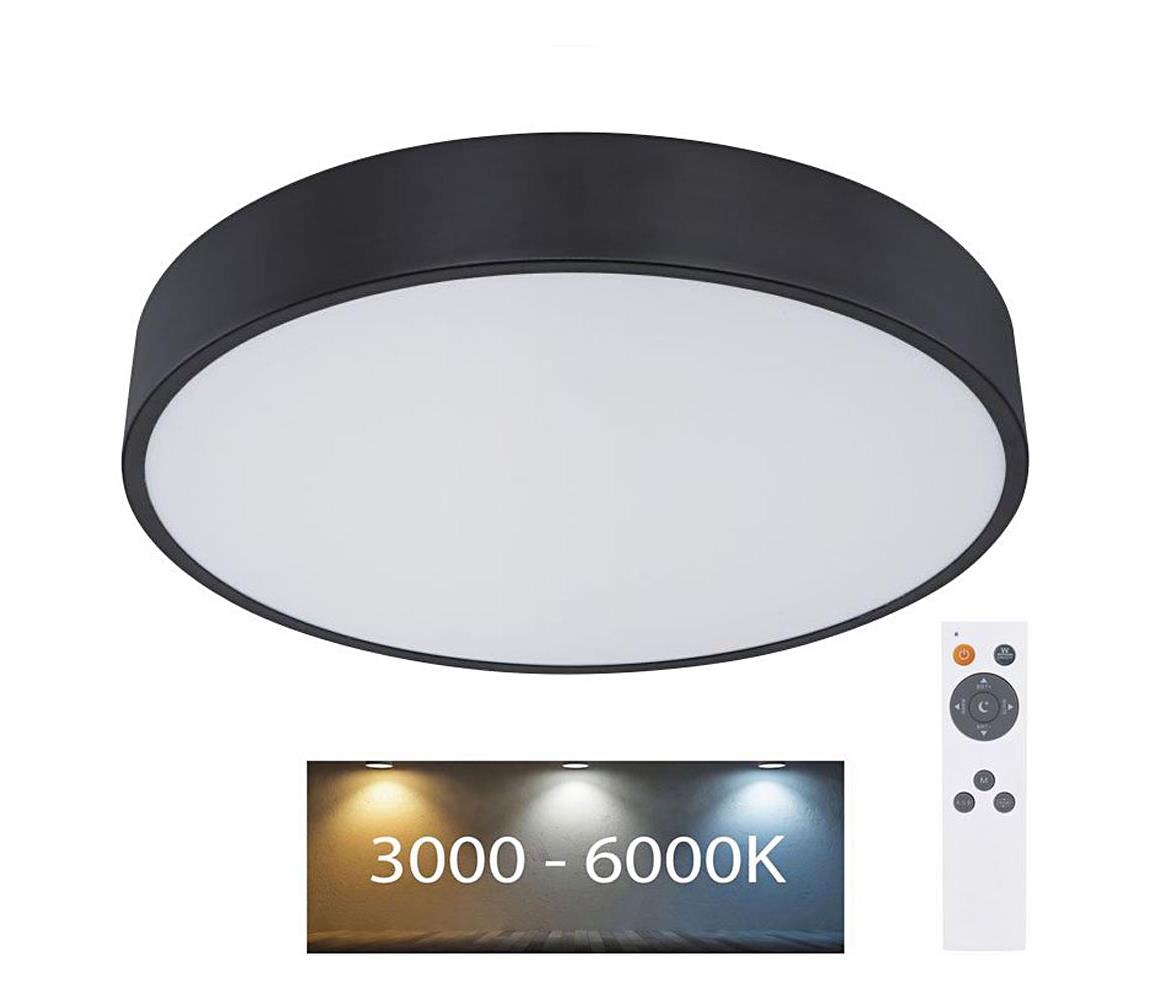 Plafonieră LED RGB dimabilă LEANARA LED/24W/230V Globo 41756-24B + telecomandă