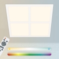 Plafonieră LED RGB dimabilă LED/24W/230V 3000-6500K Briloner 7387-016 + telecomandă