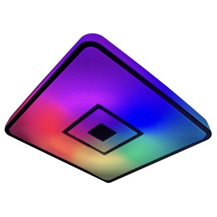 Plafonieră LED RGB dimabilă LED/24W/230V pătrată Top Light + telecomandă
