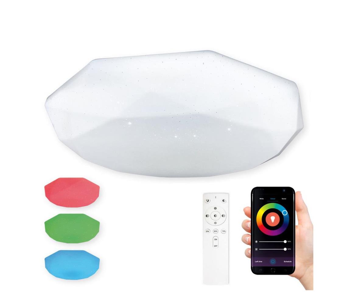 Plafonieră LED RGB dimabilă LED/30W/230V Tuya Top Light Sparkle 40 SMART + telecomandă