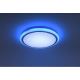 Plafonieră LED RGB dimabilă LUISA LED/28W/230V Leuchten Direkt 15220-16 + telecomandă