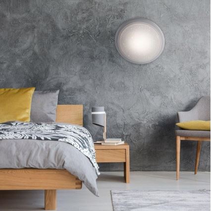 Plafonieră LED RGB dimabilă LUISA LED/28W/230V Leuchten Direkt 15220-16 + telecomandă