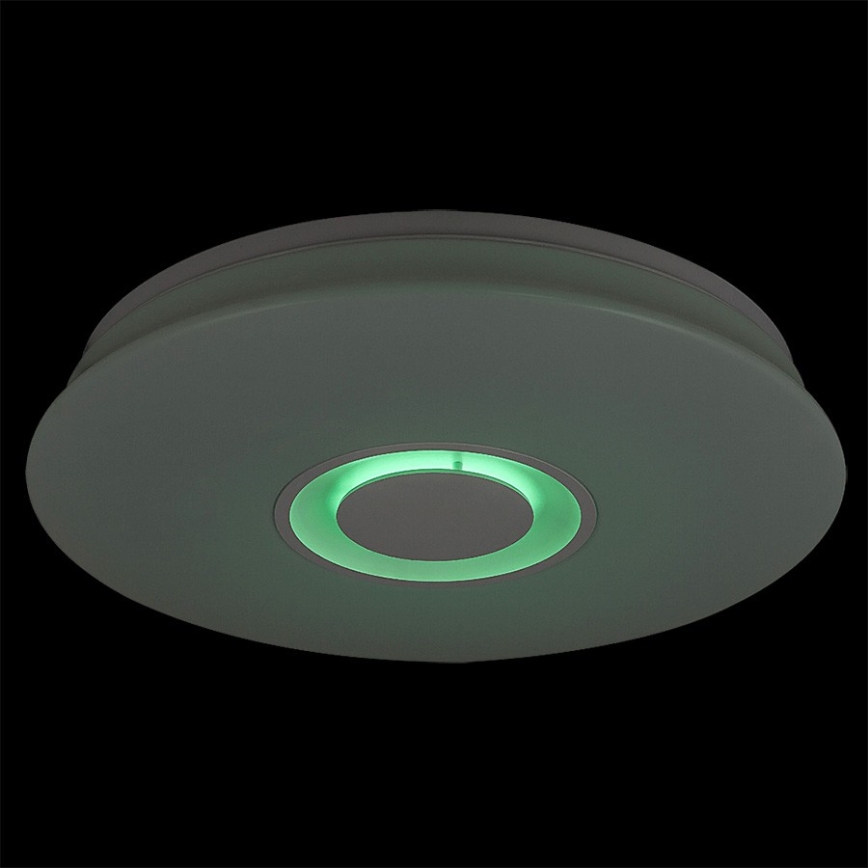 Plafonieră LED RGB dimabilă Rabalux 1xLED RGB/24W/230V + telecomandă