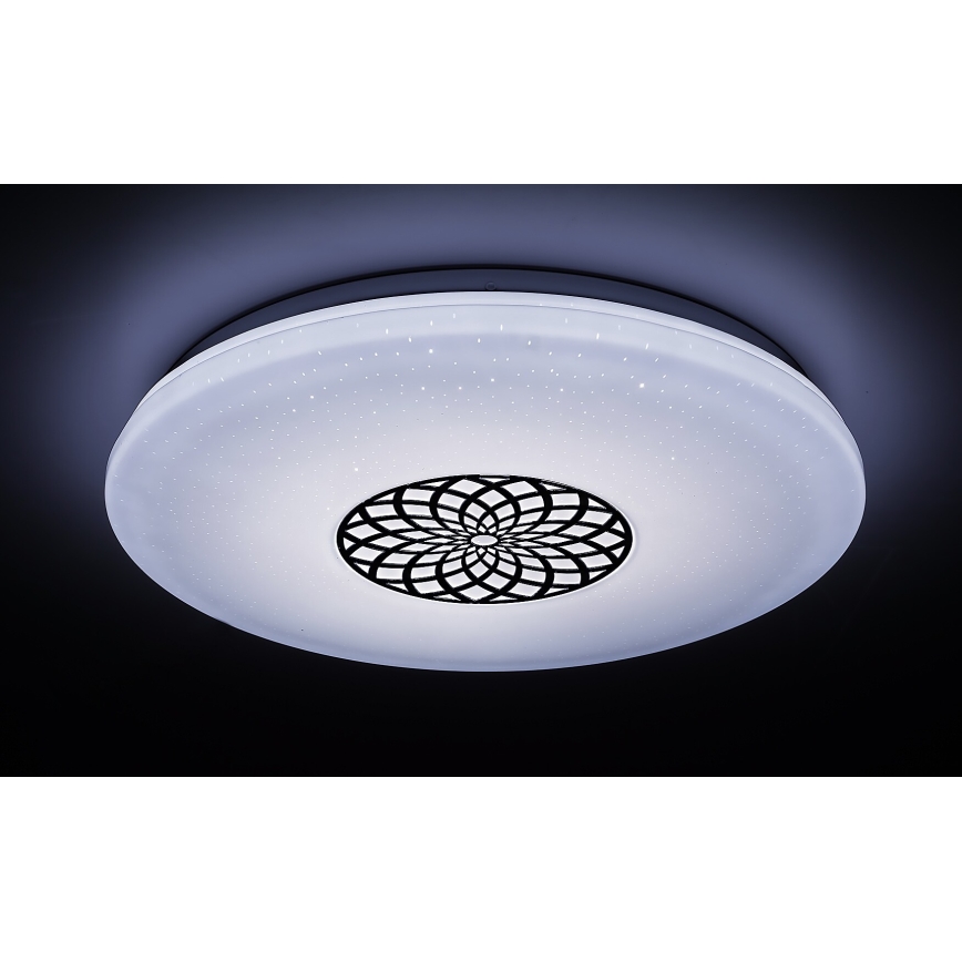 Plafonieră LED RGB dimabilă Rabalux LED/24W/230V Wi-Fi 3000-6500K Wi-Fi Tuya d. 39,5 cm + telecomandă