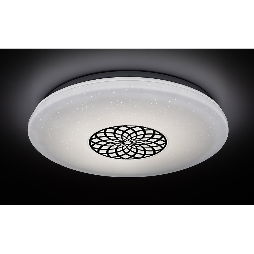 Plafonieră LED RGB dimabilă Rabalux LED/24W/230V Wi-Fi 3000-6500K Wi-Fi Tuya d. 39,5 cm + telecomandă