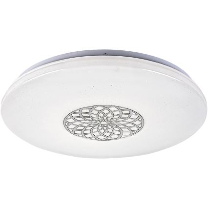 Plafonieră LED RGB dimabilă Rabalux LED/24W/230V Wi-Fi 3000-6500K Wi-Fi Tuya d. 39,5 cm + telecomandă