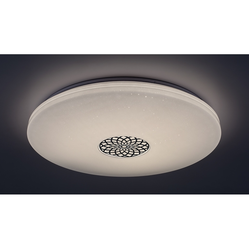 Plafonieră LED RGB dimabilă Rabalux LED/40W/230V Wi-Fi 3000-6500K Wi-Fi Tuya d. 60 cm + telecomandă