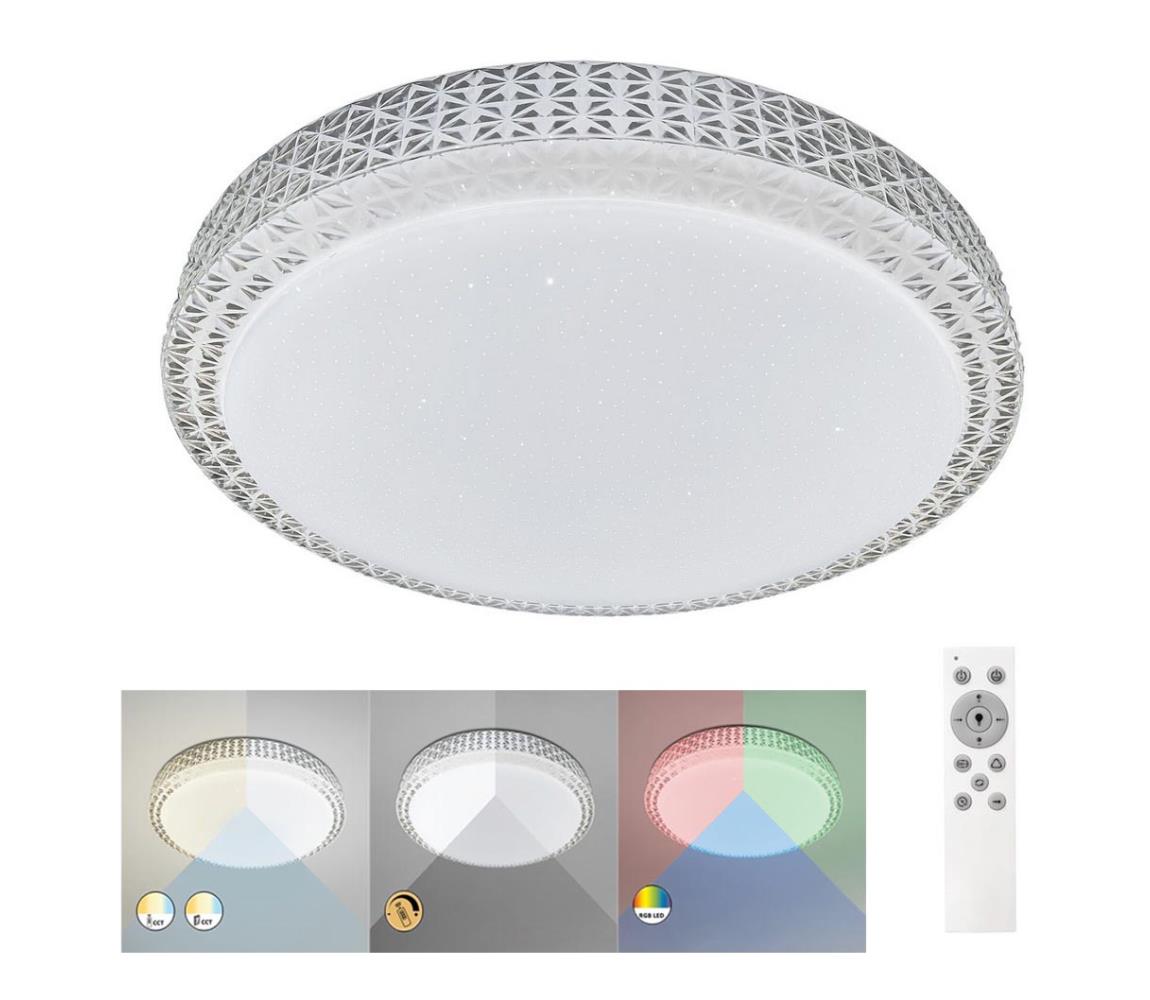 Plafonieră LED RGB dimabilă Rabalux LED/40W/230V + telecomandă