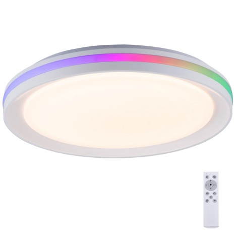 Plafonieră LED RGB dimabilă RIBBON LED/15W/230V Leuchten Direkt 15544-16