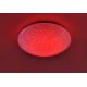 Plafonieră LED RGB dimabilă SKYLER LED/18W/230V Leuchten Direkt 14242-16 + telecomandă