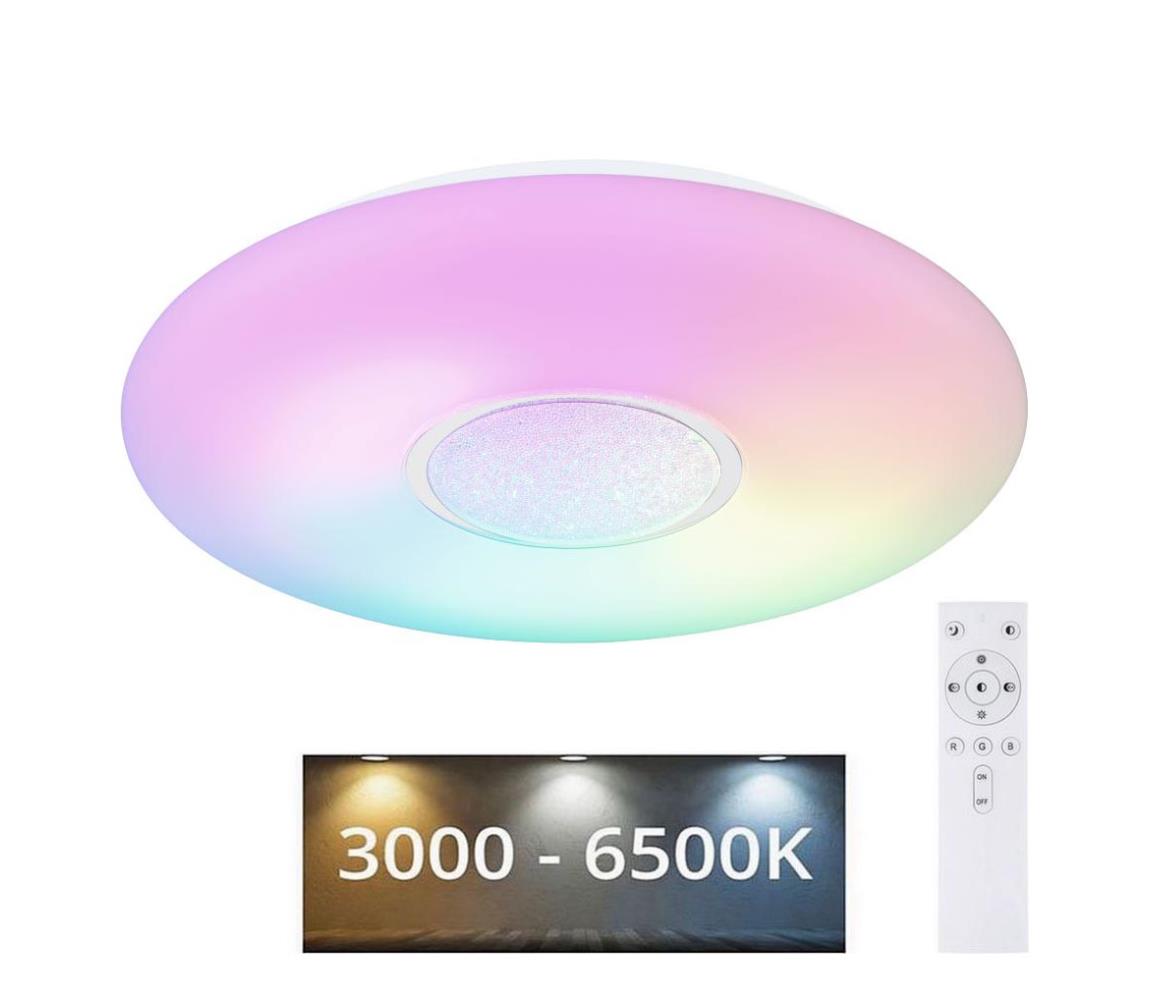 Plafonieră LED RGB dimabilă SULLY LED/24W/230V Globo 41367-24 + telecomandă