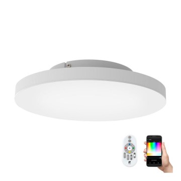 Plafonieră LED RGB dimabilă TURCONA-C LED/20W/230V Eglo + telecomandă