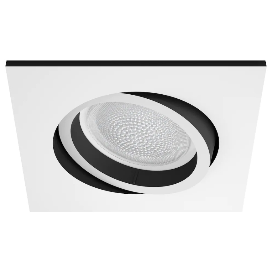 Philips 50551/31/P7 - LED RGB Lampă încastrată HUE CENTURA 1xGU10/5,7W/230/24