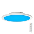 Plafonieră LED RGBW dimabilă Brilliant ABIE LED/24W/230V 2700-6500K + telecomandă