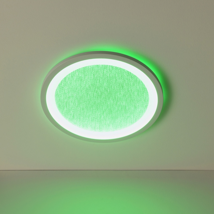 Plafonieră LED RGBW dimabilă Brilliant TANIDA LED/22W/230V 3000-6500K + telecomandă