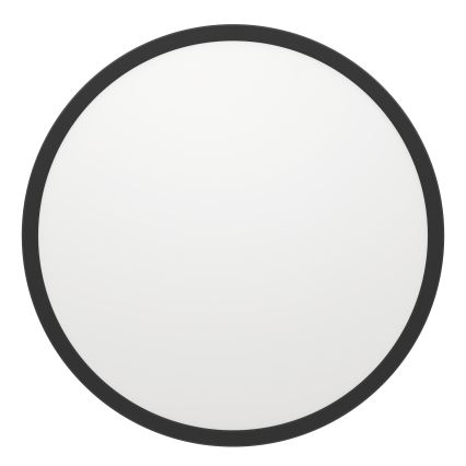 Plafonieră LED RGBW dimabilă de exterior Eglo LED/16,8W/230V 2700-6500K d. 50 cm IP44 negru ZigBee