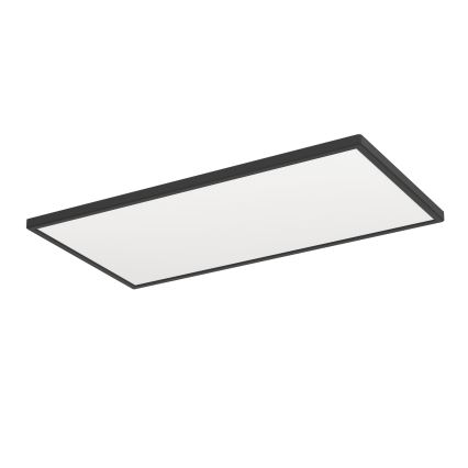 Plafonieră LED RGBW dimabilă de exterior Eglo LED/17,2W/230V 2700-6500K 30x57 cm IP44 negru ZigBee