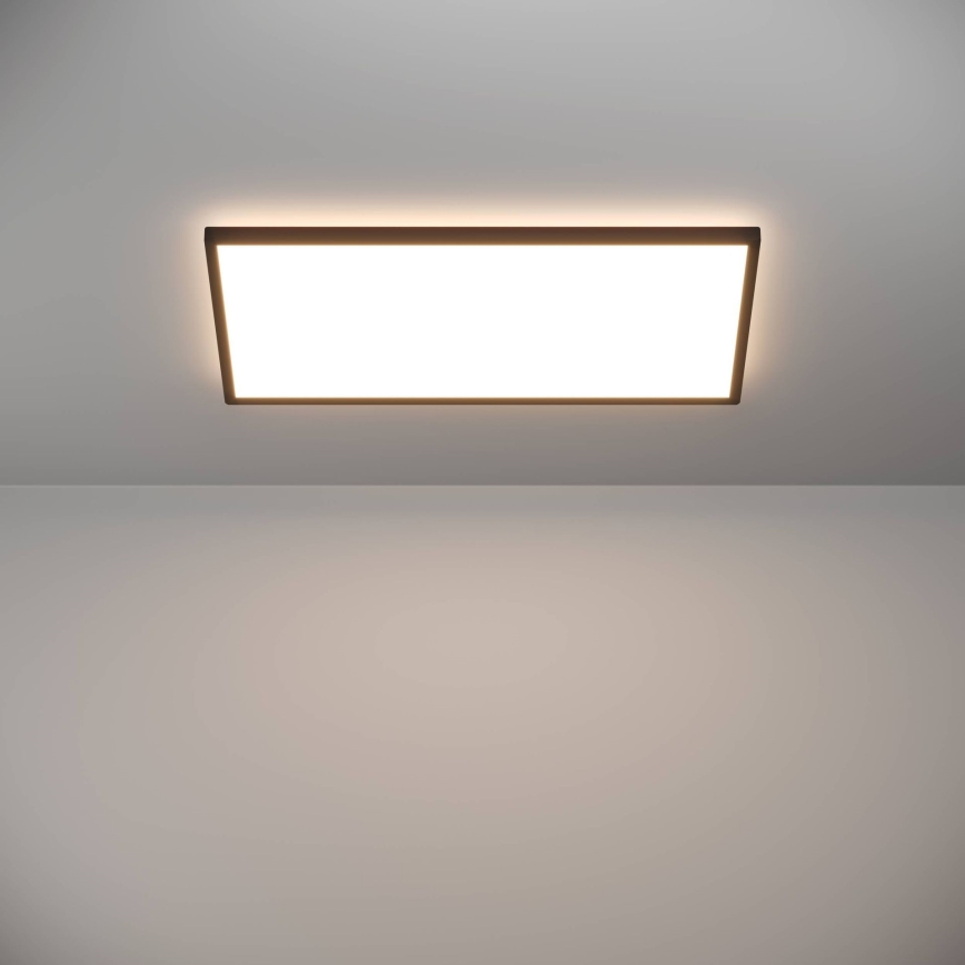 Plafonieră LED RGBW dimabilă de exterior Eglo LED/17,2W/230V 2700-6500K 30x57 cm IP44 negru ZigBee