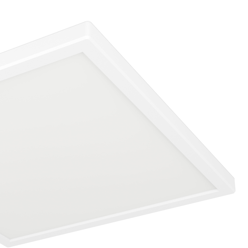 Plafonieră LED RGBW dimabilă de exterior Eglo 901474 LED/13,4W/230V 2700-6500K 29x29 cm IP44 alb ZigBee