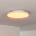 Plafonieră LED RGBW dimabilă Eglo 31728 TURCONA-Z LED/22,4W/230V 2700-6500K alb