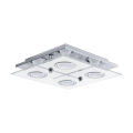 Plafonieră LED RGBW dimabilă Eglo 75378 CABO-C 4xGU10/4W/230V + telecomandă