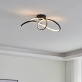 Plafonieră LED RGBW dimabilă Eglo LED/22W/230V 2700-6500K negru