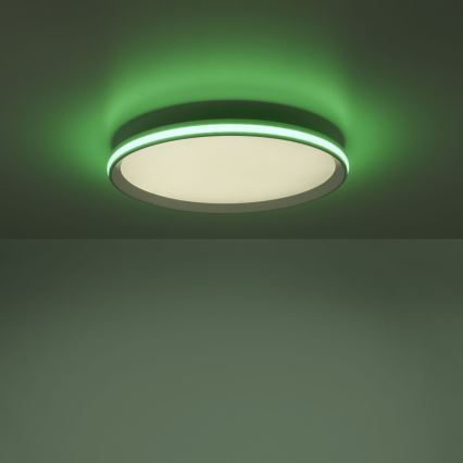 Plafonieră LED RGBW dimabilă GALACTICA LED/28W/230V 2700-5000K Leuchten Direkt 15555-16 + telecomandă