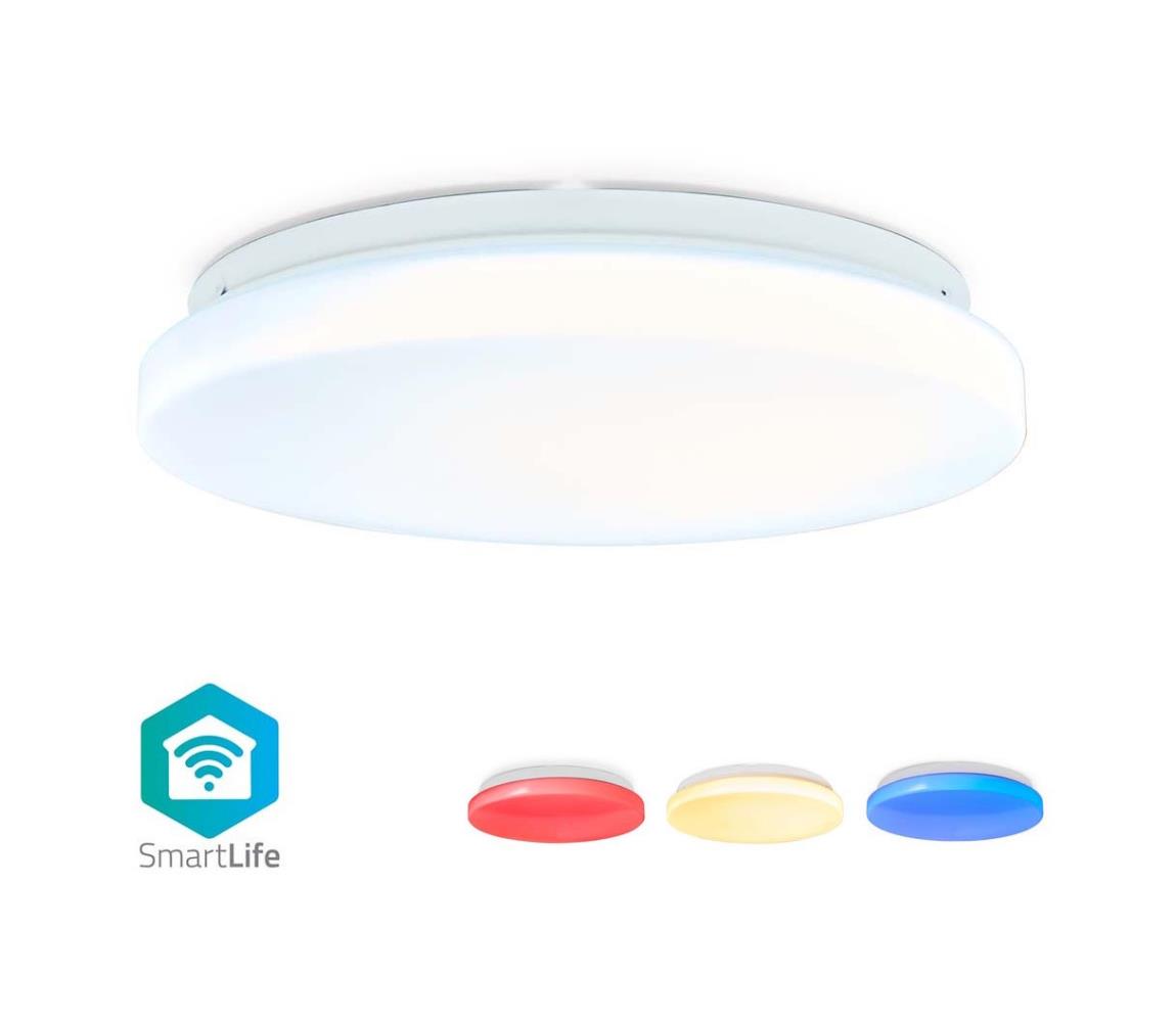 Plafonieră LED RGBW dimabilă LED/18W/230V 3000-6500K Wi-Fi  WIFILAW11WT