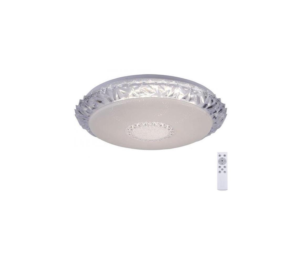Plafonieră LED RGBW dimabilă LUCCA LED/188W/230V Leuchten Direkt 14376-00 + telecomandă