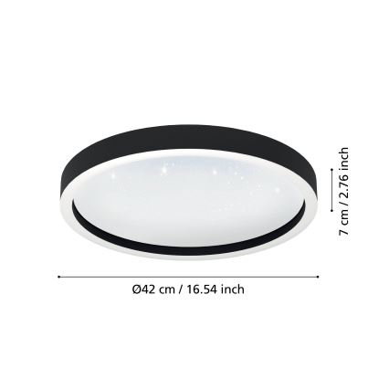 Plafonieră LED RGBW dimabilă LED/17,8W/230V 2700-6500K Eglo