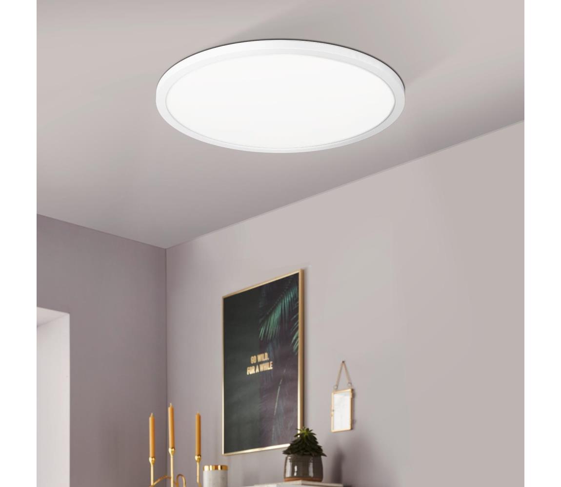 Plafonieră LED RGBW dimabilă ROVITO-Z LED/165W/230V albă Eglo 900087