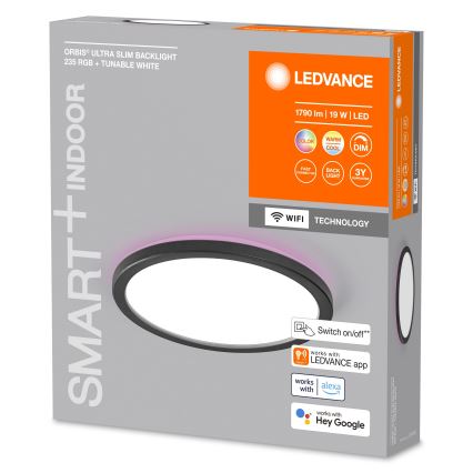 Plafonieră LED RGBW dimabilă SMART+ ORBIS LED/19W/230V 2700-6500K Wi-Fi Ledvance