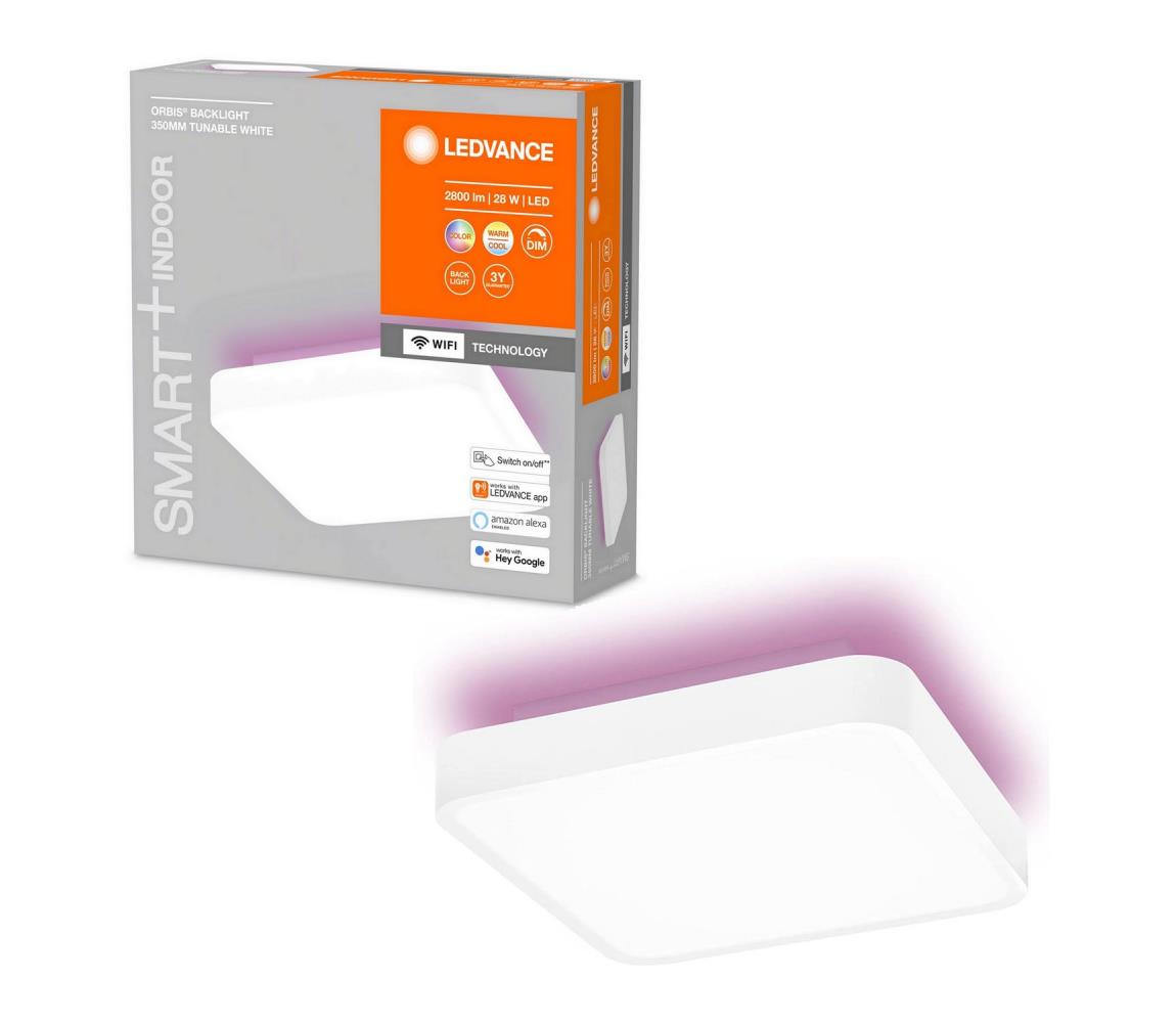 Plafonieră LED RGBW dimabilă SMART+ ORBIS LED/28W/230V Wi-Fi Ledvance