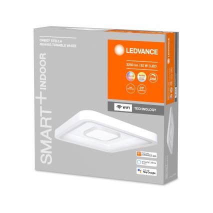 Plafonieră LED RGBW dimabilă SMART+ ORBIS LED/32W/230V 2700-6500K Wi-Fi Ledvance