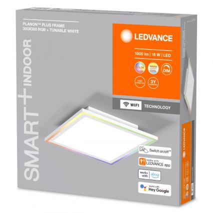 Plafonieră LED RGBW dimabilă SMART+ PLANON LED/18W/230V 2700-6500K Wi-Fi Ledvance