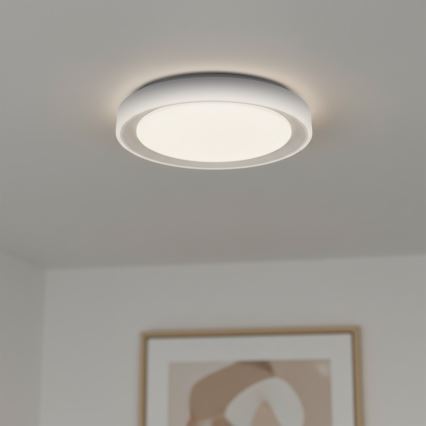 Plafonieră LED RGBW reglabilă MELO LED/36W/230V 3000-6000K Ø 39 cm albă + telecomandă