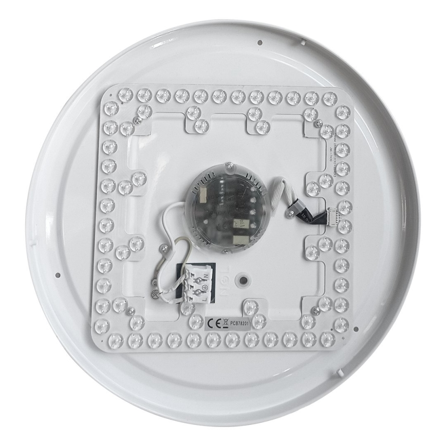 Plafonieră LED RGBW reglabilă MELO LED/36W/230V 3000-6000K Ø 39 cm albă + telecomandă