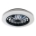 Plafonieră LED RGBW dimmabilă cu ventilator GHANA LED/24W/230V 3000-6500K alb/negru + telecomandă