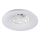 Plafonieră LED RGBW reglabilă cu ventilator PLAVE PAN LED/24W/230V 3000–6500K Ø 48,5 cm albă + telecomandă