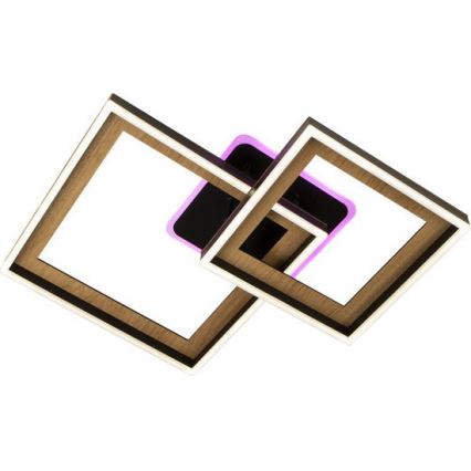 Plafonieră LED RGBW reglabilă LED/75W/230V 3000-6500K + telecomandă