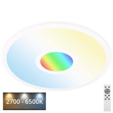 Plafonieră LED RGBW Telefunken 319306TF LED/22W/230V 2700-6500K + telecomandă