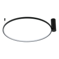 Plafonieră LED RING S, 50 W, 230 V, 3000/4000/6000 K, Ø 90 cm, neagră